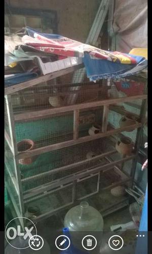 Wooden cage in good condition