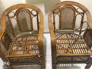 2 Cane Chairs