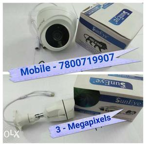 3 MP Sun Eye CCTV Camera Complete System