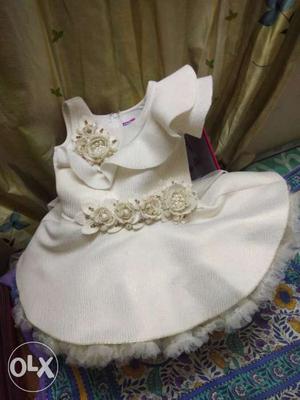 Beautiful suit gown for baby girl for 1 to 3