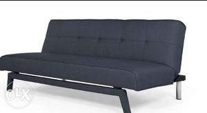 Black Fabric Padded Sofa Screenshot