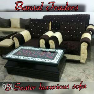 Brand new 5 seater sofa with center table..Bansal