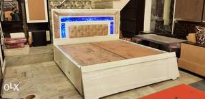 Brand new bed in d-co polish in indian plywood in