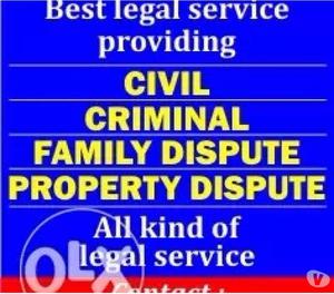 CIVIL,CRIMINAL,FAMILY AND PROPERTIES LEGAL SERVICES Chennai
