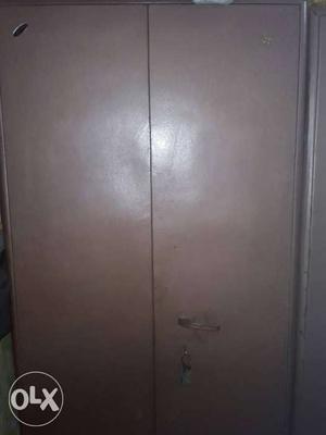 Colored iron almirah wid locker Cabinet