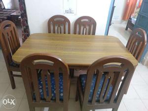 Dining Table with 6 chairs for sale