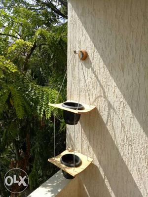HANGING POTS Adds beauty to balcony or even