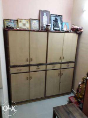 It's a two storied wooden cabinet.