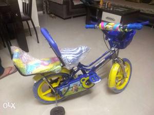 Kids bicycle 1 day used