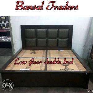 Low floor double bed only at Bansal traders