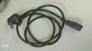 Power Cable India Plug Cord For Desktop PC / Monitor / SMPS