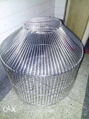 Pure stainless steel cage for sale... brand new