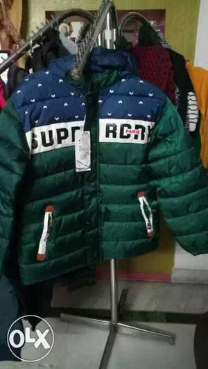 Winter quilted very warm jacket for 9 to 13 years. New.