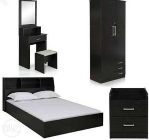 Black Bedroom Furniture Set