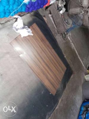 Brown Wooden Table With Drawer