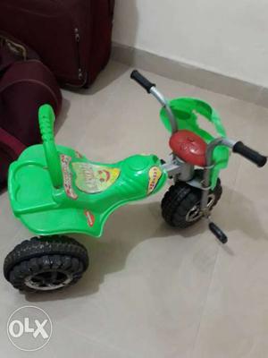 Green Plastic Trike