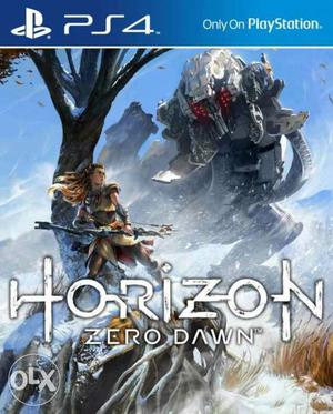 1st Hand Used best game of the year- HORIZON ZERO