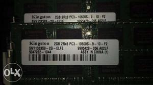 2*2GB DDR3 RAM-S for selling