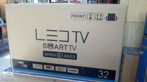 32" LED TV Smart Flat Screen Android TV Box packed With
