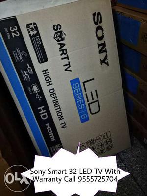32" Sony Smart LED TV Flat Screen Box packed With warranty