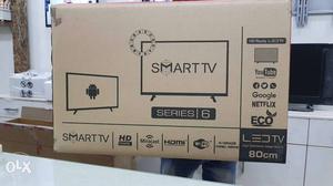 32 inch smart led tv new box peck