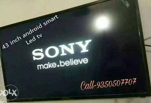 42''Black Sony Flat Screen TV smart