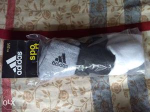 Adidas original Ankle length socks 2 pair(black,