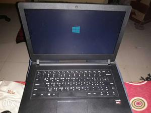 Black AMD Laptop Computer