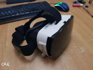 Black And Gray VR Headset used just for an hour