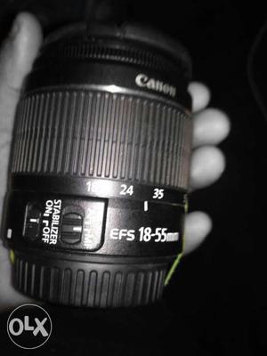 Black Canon EFS mm Camera Lens
