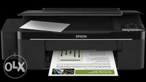 Black Epson Multi-function Printer