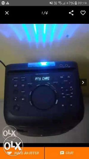 Black Portable Radio Player Screenshot
