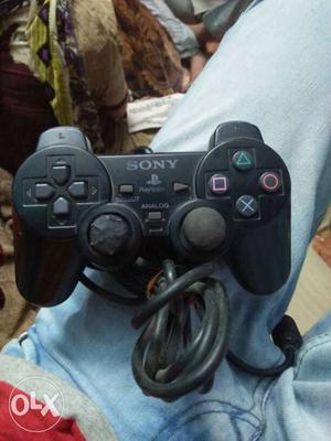 Black Sony PS3 Game Controller