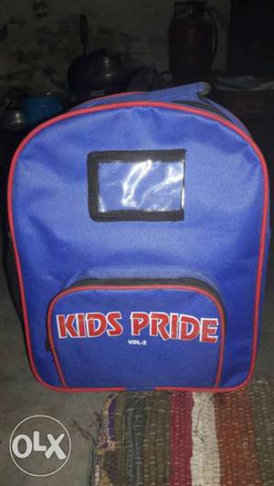 Blue And Red Kids Pride Backpack