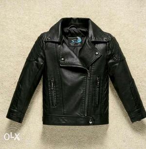 Brand new original foux leather kid's jacket