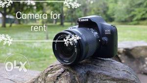 Canon d camera for rent dual lenses and WiFi