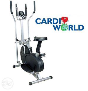 Cardioworld elliptical 4 in 1,with calorie meter