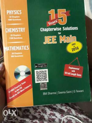 Chapterwise Solutions For Jee Main Book