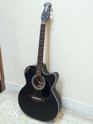 Charcoal black Grason guitar