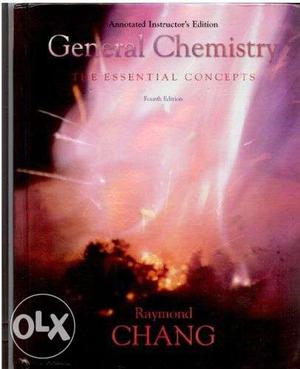 General Chemistry Raymond Chang Hardcover