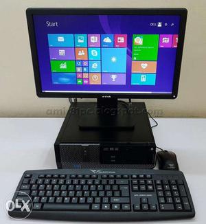 I3 4g/250gb 18.5"LCD Key board Mouse rs. Full set DELL