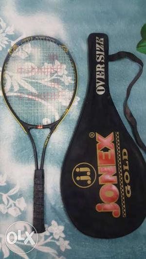 Jonex Gold Tennis Racquet Perfect Condition With