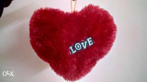Lovely heart shaped pillow