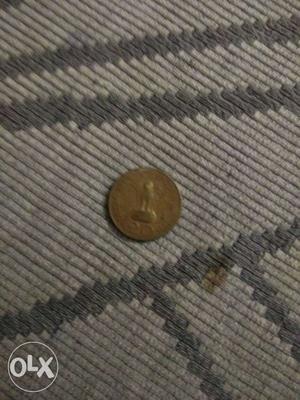 Mahatma gandhi coin. made in s.
