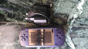 Purple Handheld Game Console