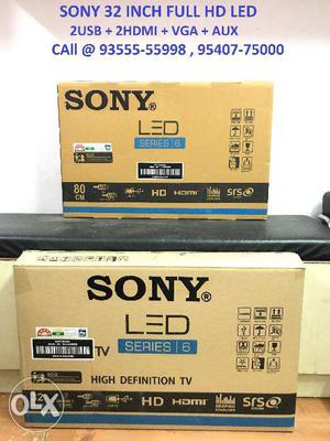 SONY 32 INCH FHD LED with warranty one year