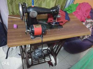Sewing machine_ Merritt with nataraj motor. Good