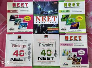 Six NEET Academic Books