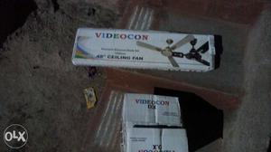 Three Videocon Ceiling Fan Boxes