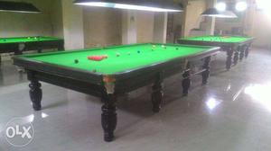 Two Nagee company 6*12 Snooker/Billiard/Pool tables
